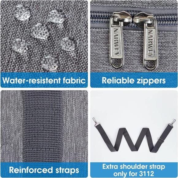 For Spirit Airlines Personal Item Bag 18x14x8 Foldable Travel Duffel Bag Tote - Picture 5 of 7